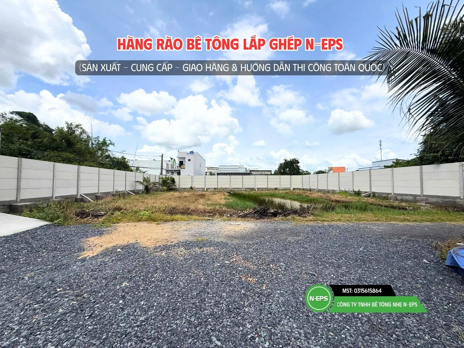 dự toán chi phí thi công 100m dài hàng rào lắp ghép