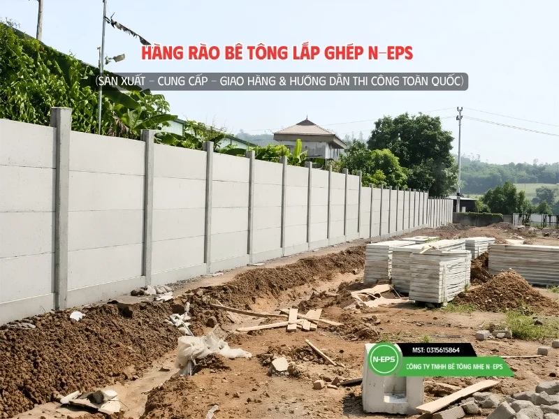 Cột H đúc sẵn