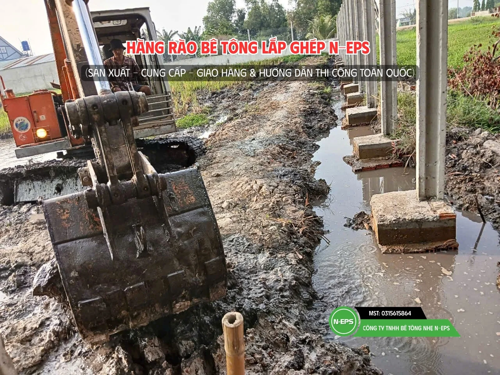 Cột H đúc sẵn