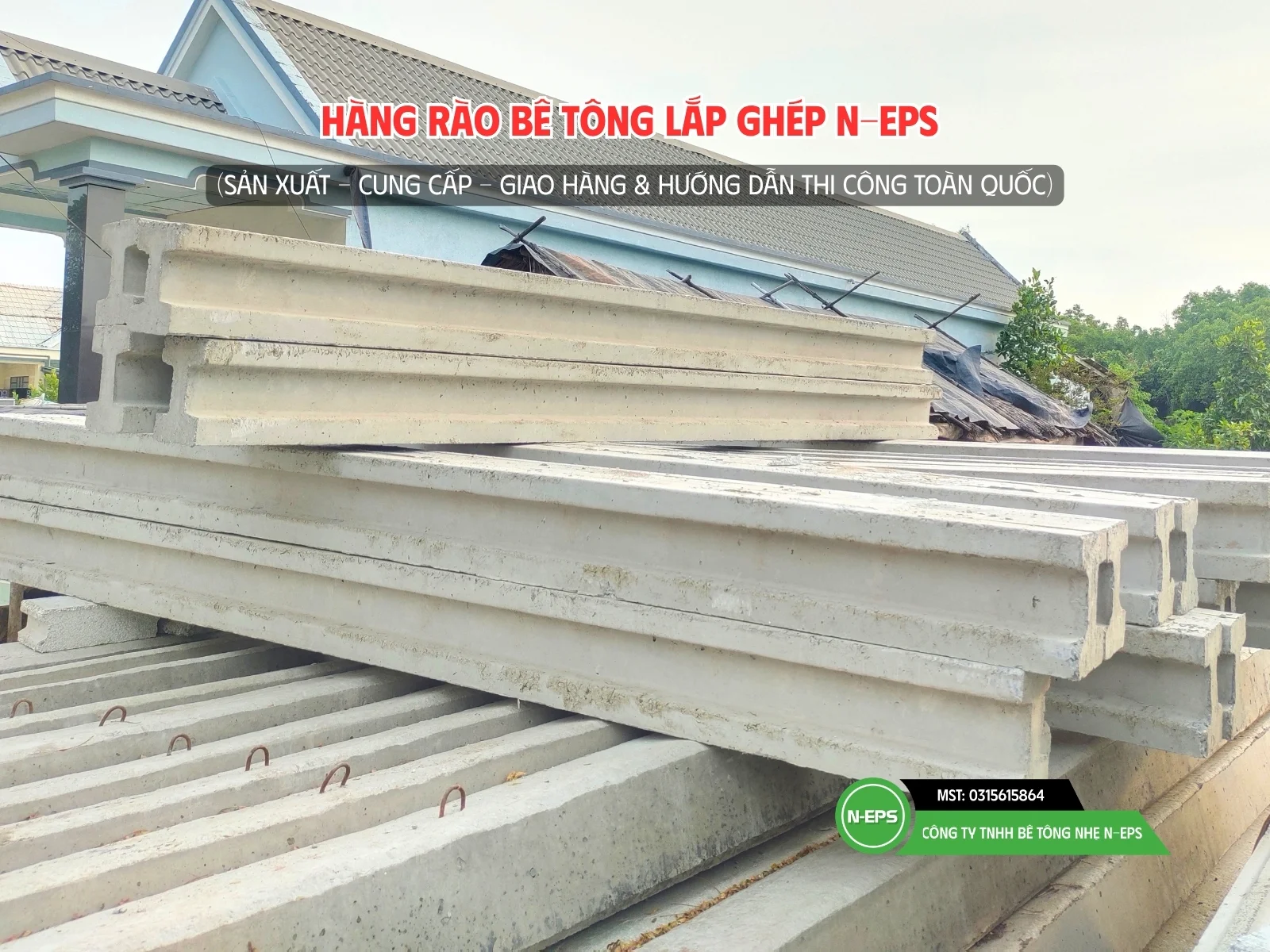 Cột H đúc sẵn