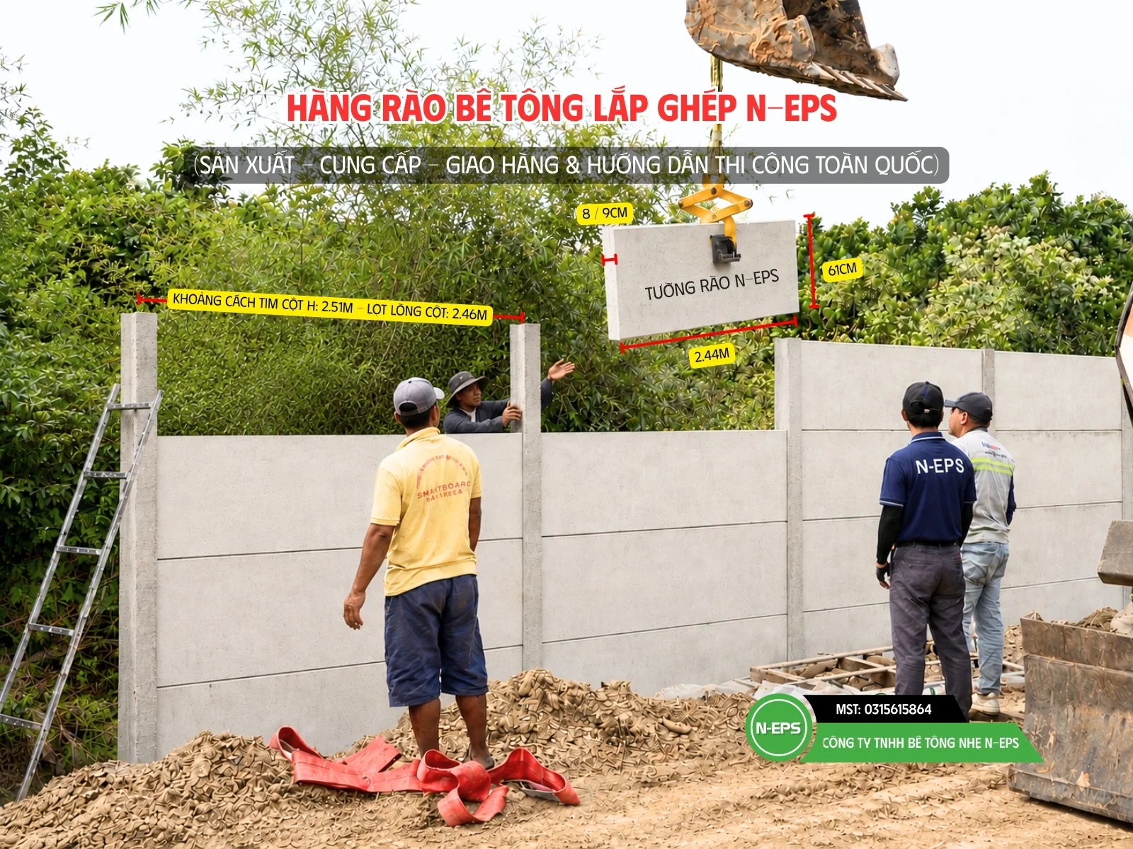Tấm bê tông nhẹ ST9
