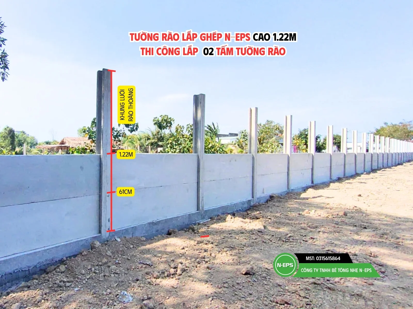 Tấm bê tông nhẹ ST9