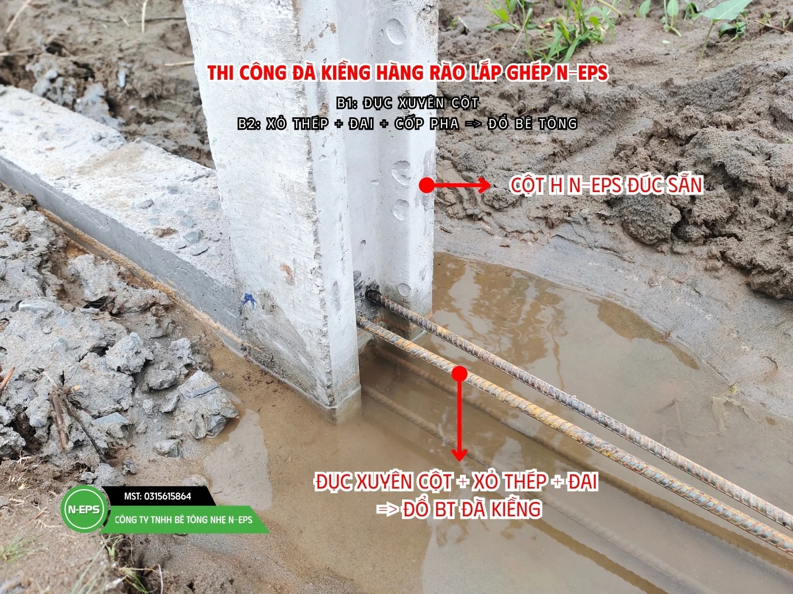 hàng rào lắp ghép N-EPS