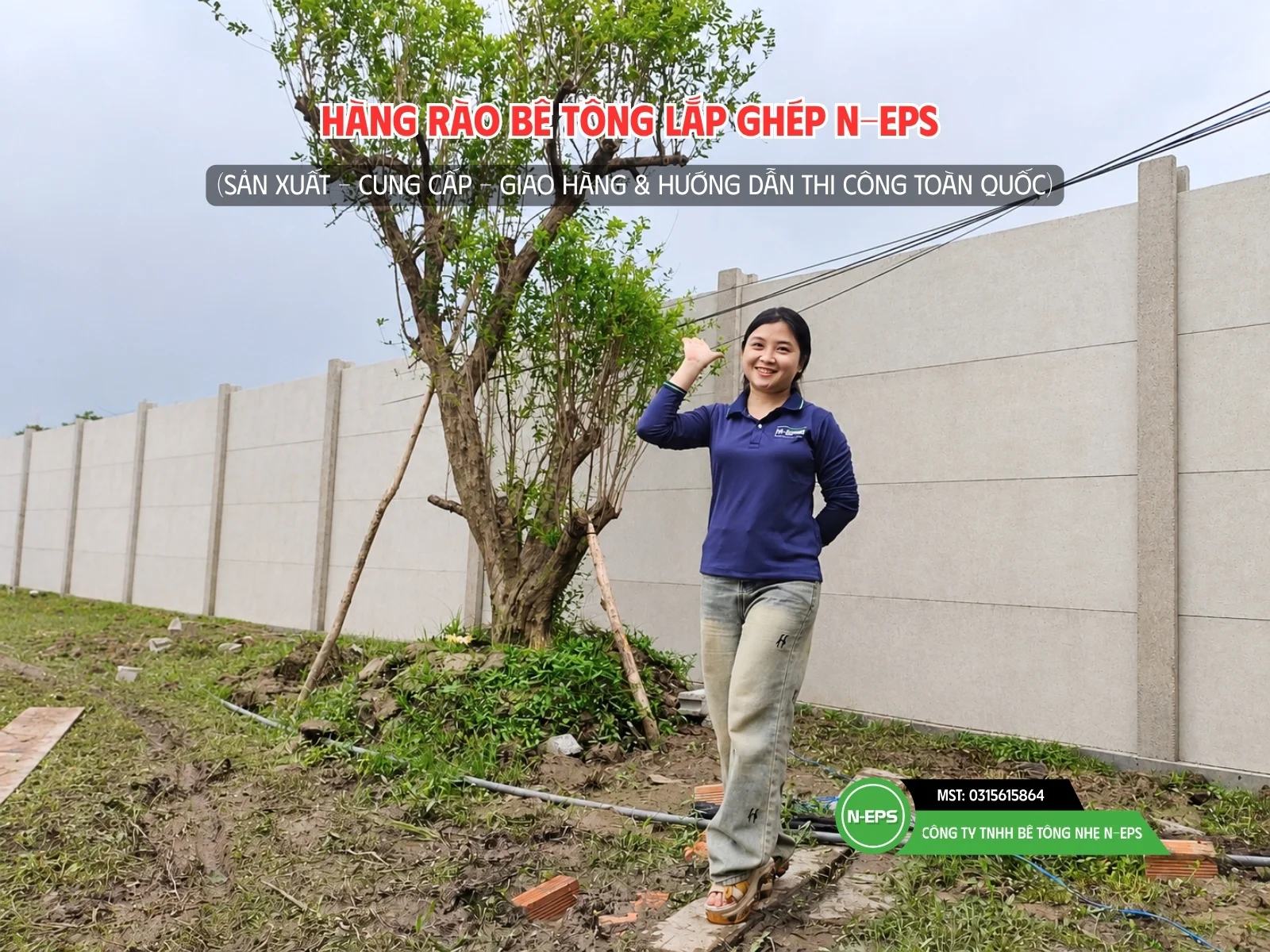 hàng rào lắp ghép N-EPS