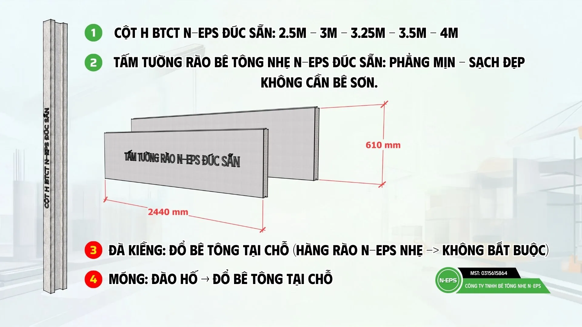 Báo giá bê tông nhẹ