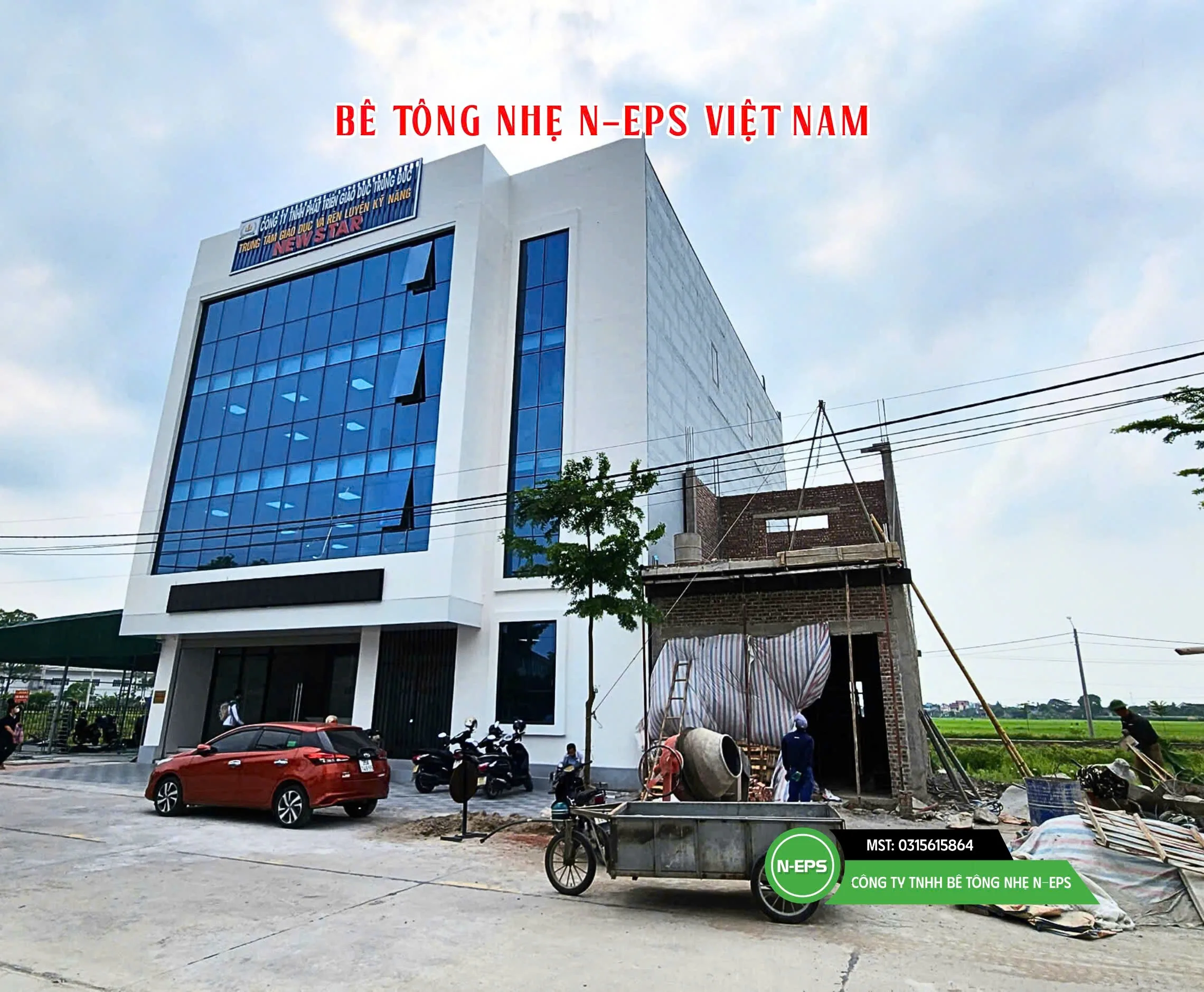 Bê tông nhẹ làm tường