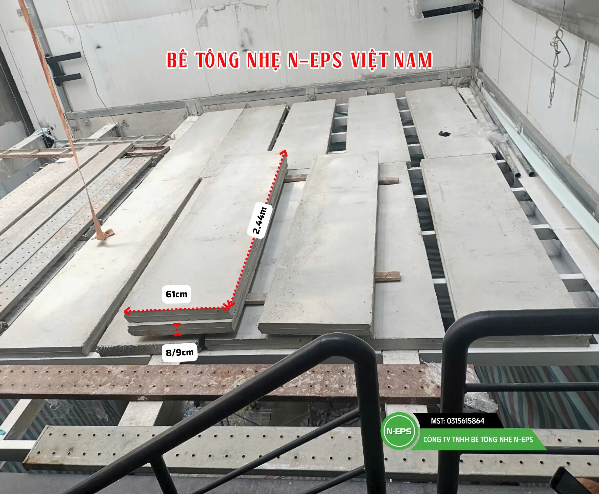 Ứng dụng tấm bê tông nhẹ