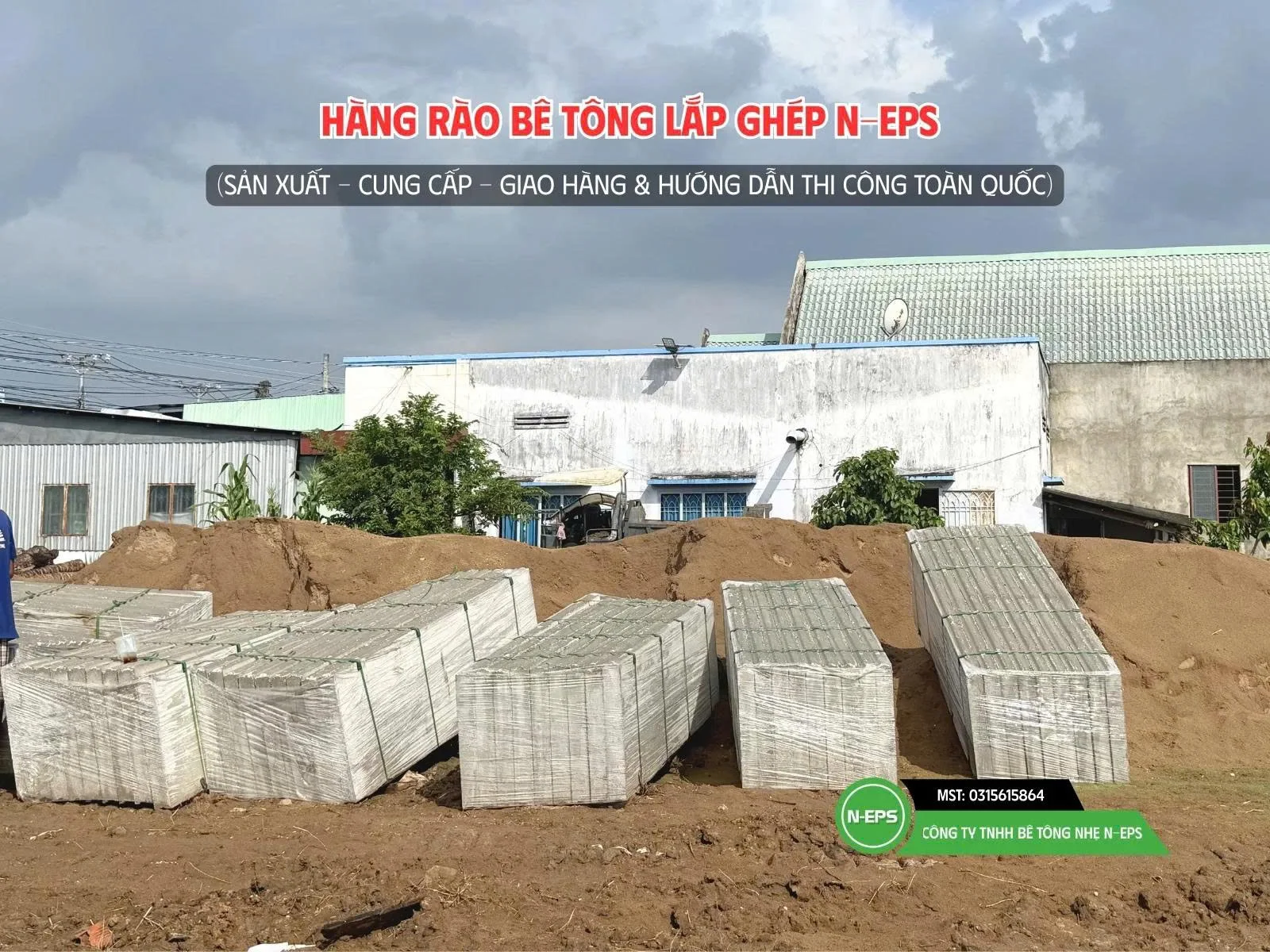 Công trình hàng rào lắp ghép