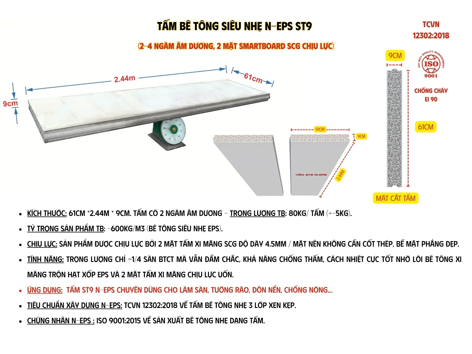 So sánh sàn Deck và sàn bê tông nhẹ N-EPS