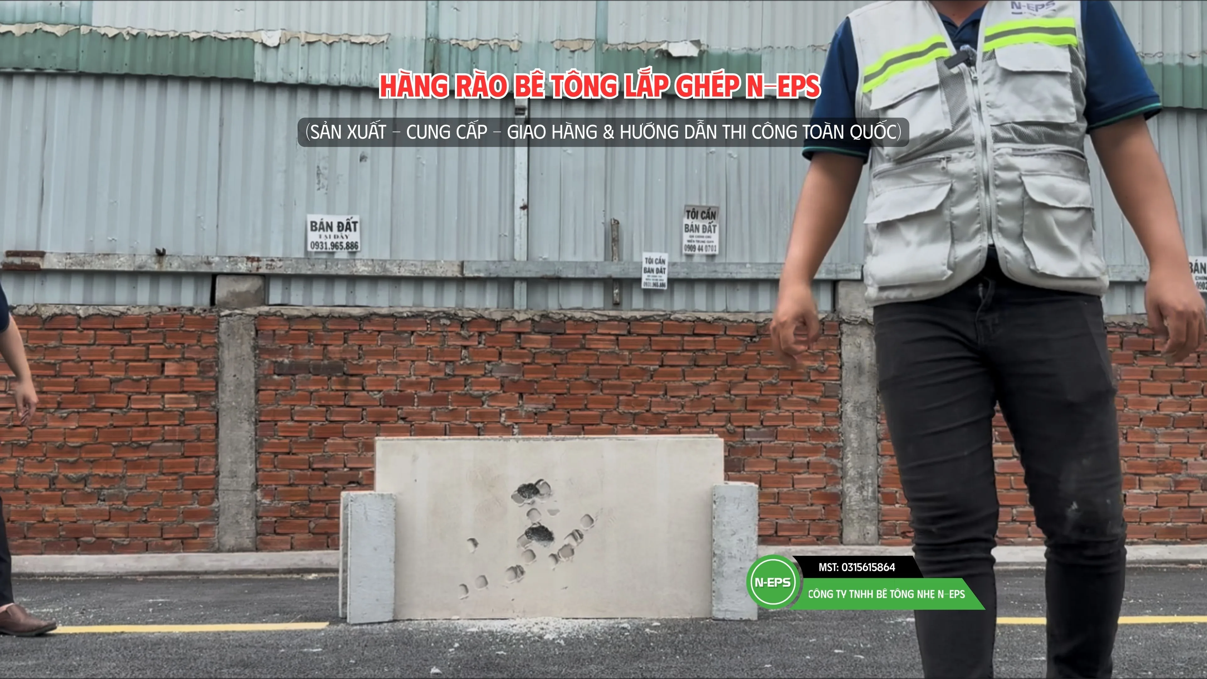 tấm bê tông nhẹ N-EPS có chắc không