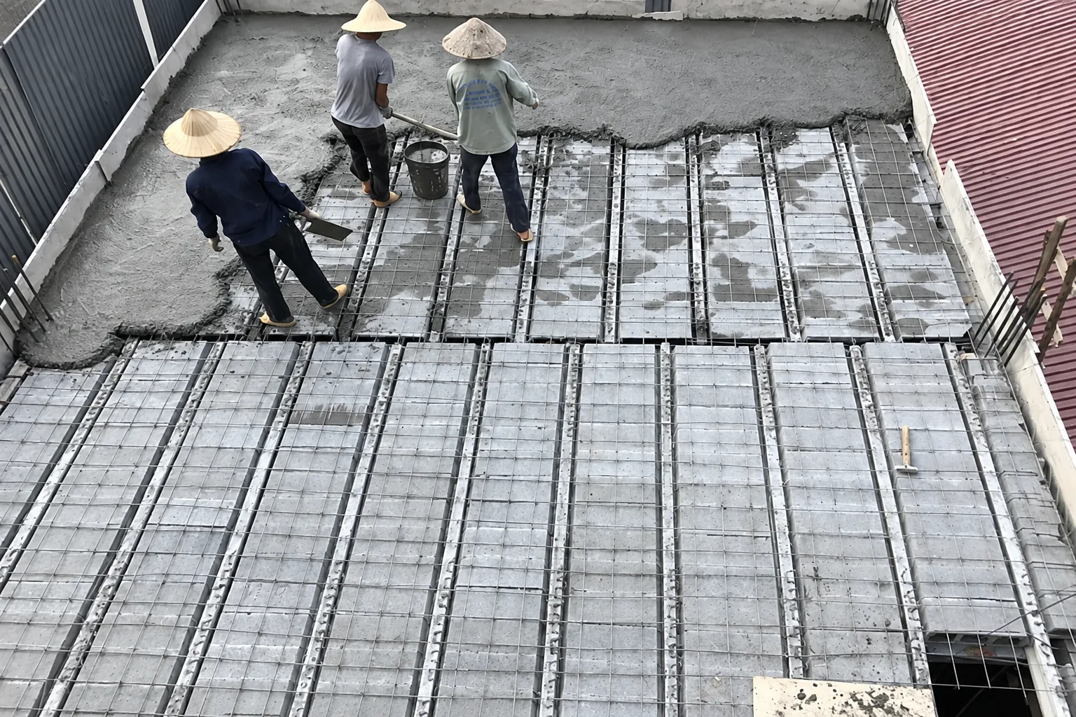 Chống nóng sàn mái bê tông nhẹ